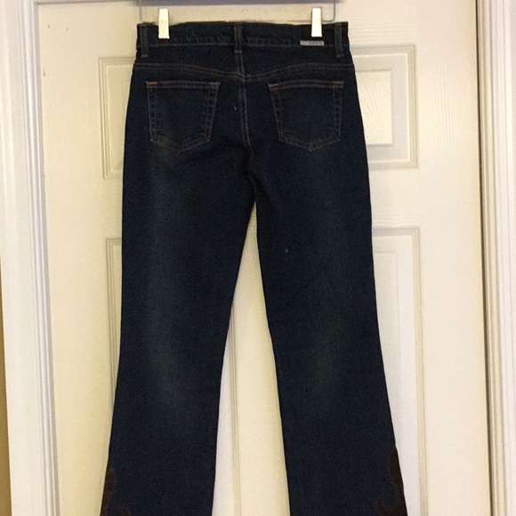 bebe Jeans Embellished w/ Faux Suede - Picture 4 of 8